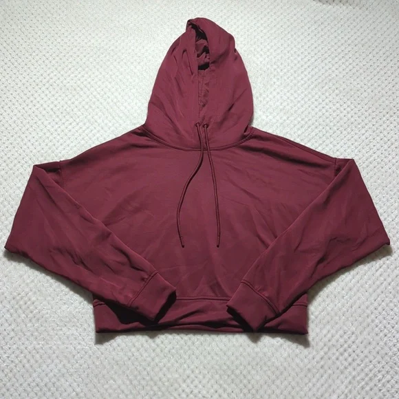 Happily Grey Modal Velour Cropped Hoodie And High Waisted Cargo Jogger Set - Picture 2 of 16